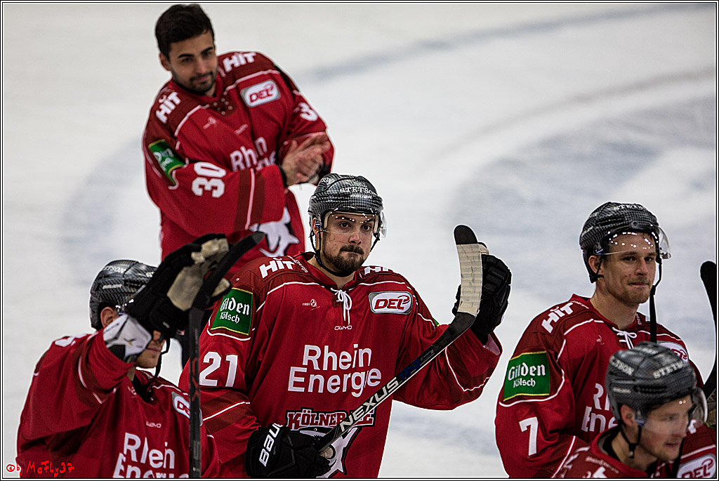 DEL, Koelner Haie - Red Bull Muenchen, 03.01.2017